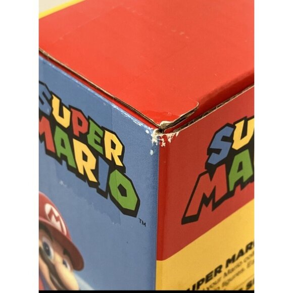 Nintendo Super Mario Toad, Mario, and Peach Action Figure Set 3 Pack Brand New - Picture 12 of 16